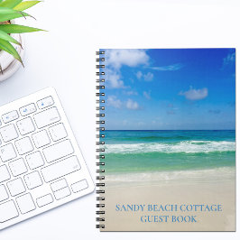 ビーチカスタムハウスゲストブック海フォトノートブック ノートブック