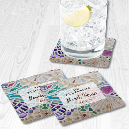 ビーチカスタムハウス スクエアペーパーコースター