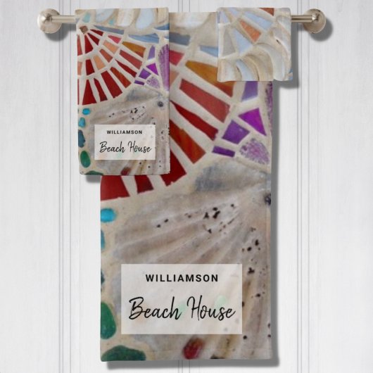 ビーチカスタムハウス バスタオルセット