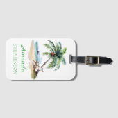 ビーチカスタムバケーション ラゲッジタグ (正面横)
