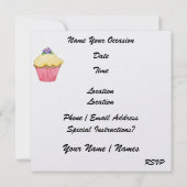 ビーチカップケーキ！- SRF 招待状 (裏面)