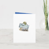 ビーチカップルのシャワー 招待状 (裏面)