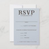 ビーチカップルの食品の選択 出欠カード (正面)