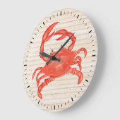 ビーチカニの壁時計 – SRF ラージ壁時計 (傾斜)