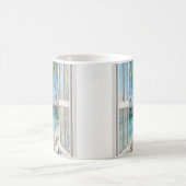 ビーチカフェ コーヒーマグカップ (中央)