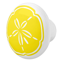 ビーチカラフルシェル砂ドル引出しノブ セラミックノブ