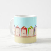 ビーチカラフルハッツサマー コーヒーマグカップ (正面左)