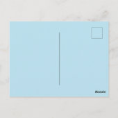 ビーチカラフルボール |テキストの追加 ポストカード (裏面)