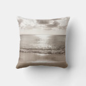 ビーチカリブのゼンオアシス#2 #ocean #wall #art クッション (裏面)
