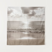 ビーチカリブのゼンオアシス#2 #ocean #wall #art タペストリー (正面)