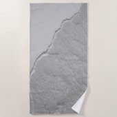 ビーチカリブのゼンオアシス#3 #ocean #wall #art ビーチタオル (正面)