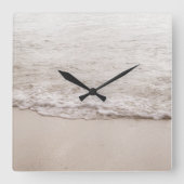 ビーチカリブのゼンオアシス#4 #ocean #wall #art スクエア壁時計 (正面)
