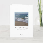 ビーチカード カード (裏面)