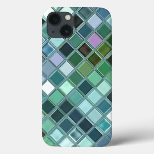 ビーチガラスモザイクタイルアート Case-Mate iPhoneケース (裏面)
