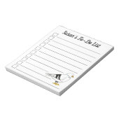 ビーチガルシーガルニューヨークシティピジョンバード ノートパッド (回転)