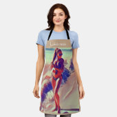 ビーチガールサンダー_コーブ エプロン (着用した状態)