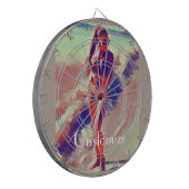 ビーチガールサンダー_コーブ ダーツボード (正面左)