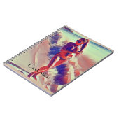 ビーチガールサンダー_コーブ ノートブック (左側)