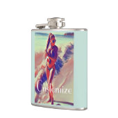 ビーチガールサンダー_コーブ フラスク (左)