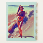 ビーチガールサンダー_コーブ プランナー手帳 (裏面)