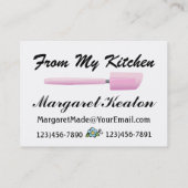 ビーチキッチン – SRF 名刺 (裏面)