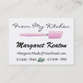 ビーチキッチン – SRF 名刺 (裏面)