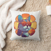 ビーチキャット クッション (ブランケット)