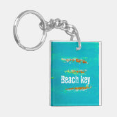 ビーチキーチェーン キーホルダー (正面左)