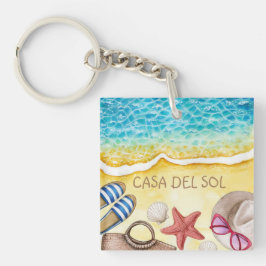 ビーチキーチェーン キーホルダー