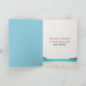 ビーチギフトとヒトデ カード (内部)