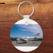 ビーチクラフトキングエアC 90 キーホルダー (正面)