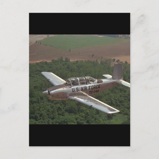 ビーチクラフト、T-34、1953_クラシックAviation ポストカード (正面)