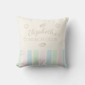 ビーチクラブ誕生日 クッション (正面)