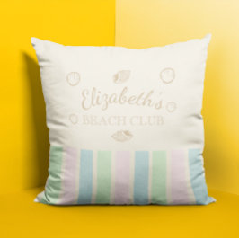 ビーチクラブ誕生日 クッション