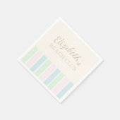 ビーチクラブ誕生日 スタンダードカクテルナプキン (角)