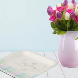 ビーチクラブ誕生日 ペーパープレート