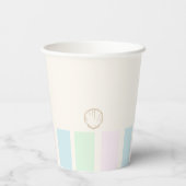 ビーチクラブ誕生日 紙コップ (裏面)