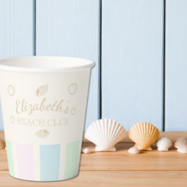 ビーチクラブ誕生日 紙コップ