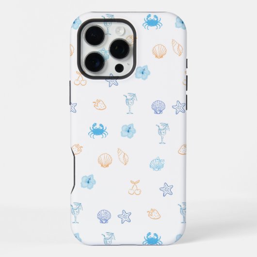ビーチクラブ 誕生日 iPhoneケース (裏面)