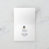 ビーチクリスマスカードの砂丘 シーズンカード (内部)