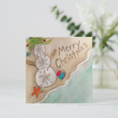 ビーチクリスマスカード シーズンカード (スタンド正面)