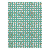 ビーチクリスマスサンドドルスターフィッシュリース テーブルクロス (正面)