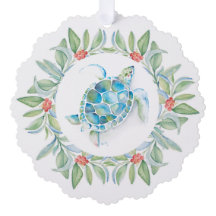 ビーチクリスマスシーカメ