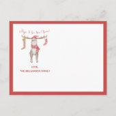 ビーチクリスマスムースムーズホリデームービング 案内ポストカード (裏面)