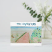 ビーチクリスマス シーズンポストカード (スタンド正面)