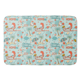 ビーチクリスマス，フロリダ州のクリスマス バスマット