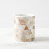 ビーチクリーム三角形 コーヒーマグカップ (中央)