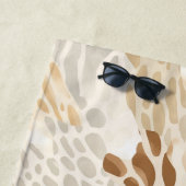 ビーチクリーム動物 ビーチタオル (インサイチュ)