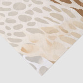 ビーチクリーム抽象芸術結婚動物 薄葉紙 (詳細)