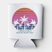 ビーチクルーズファミリー懇親会サンセットバケーションカスタム 缶クーラー (正面)
